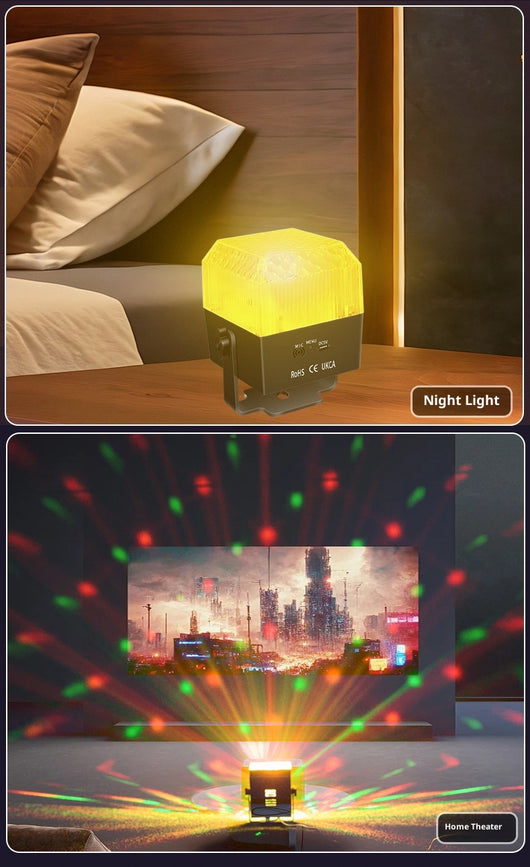 Lámpara LED Multicolor para Karaoke y Fiestas en Casa - Image 12