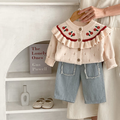 Pantalones Cortos Denim de Algodón con Bolsillos para Niños - Image 2