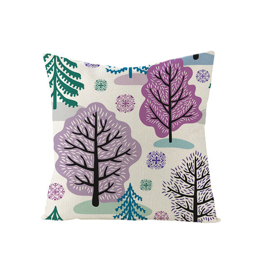 Funda de Almohada Navideña con Estampado Digital de Dibujos - Image 61