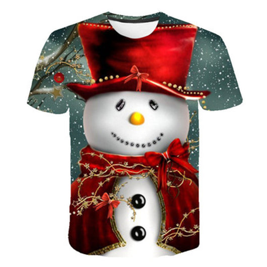 Playera Infantil con Estampado 3D de Papá Noel - Image 8