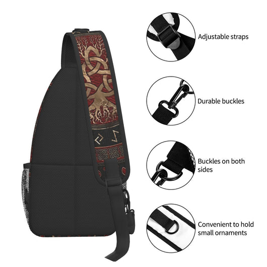 Bolso Bandolera Viking Árbol de la Vida - Mitología Nórdica - Image 26