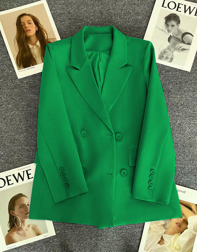 Blazer Cruzado para Mujer - Elegancia Primavera Otoño - Image 18