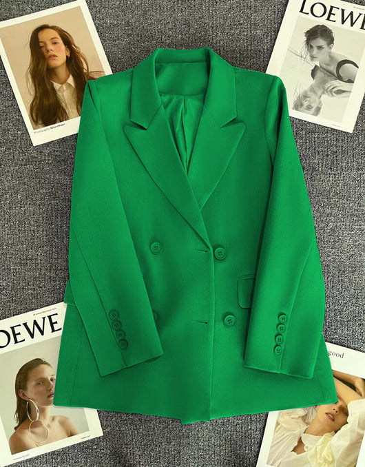 Blazer Cruzado para Mujer - Elegancia Primavera Otoño - Image 18
