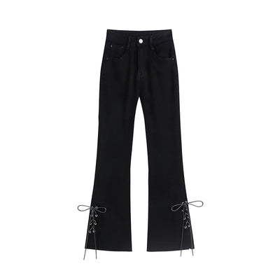 Pantalones Cortos Cropped Hot Girl con Moño - Image 8