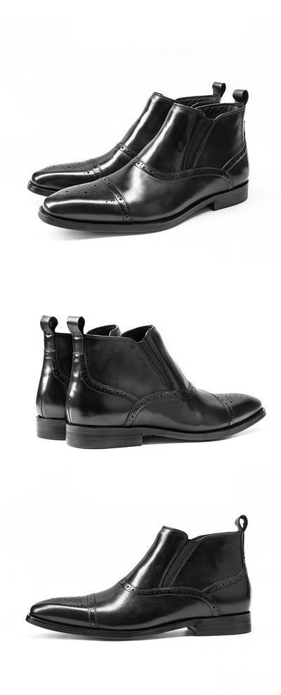 Botas Martin de Cuero para Hombre - Calzado Alto Otoño Invierno - Image 11