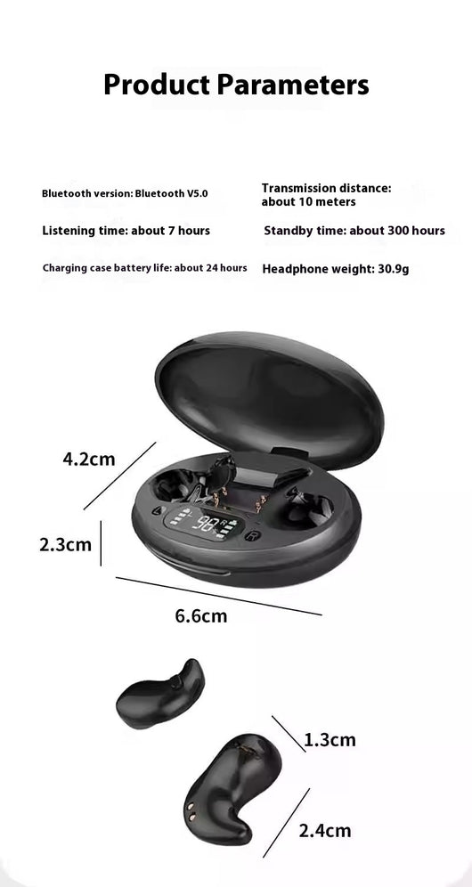 Auriculares Inalámbricos Invisibles para Dormir y Descanso - Image 13