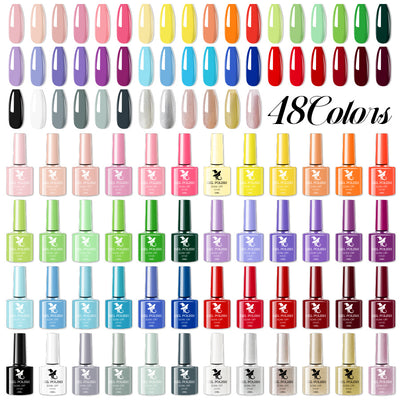 Kit Completo de 48 Colores de Esmalte Gel UV para Uñas - Image 3