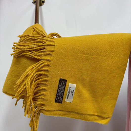 Bufanda de Cachemira con Borlas para Otoño e Invierno - Image 11
