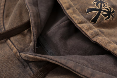 Sudadera con Capucha Desgastada Efecto Vintage para Hombre - Image 10