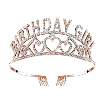 Corona Diamante Brillante para Fiesta de Cumpleaños - Set de Diadema Decorativa para Prom - Image 16