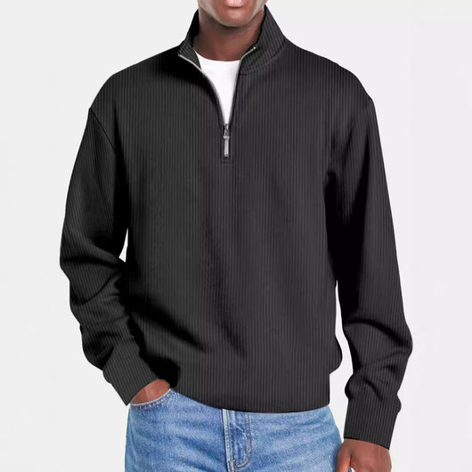 Suéter Deportivo Slim Fit para Hombre con Cierre