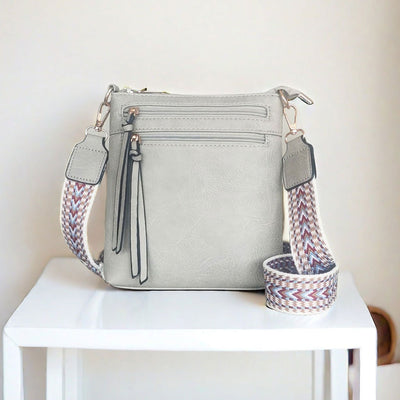 Bolso de Hombro Vertical para Mujer con Múltiples Bolsillos - Image 17
