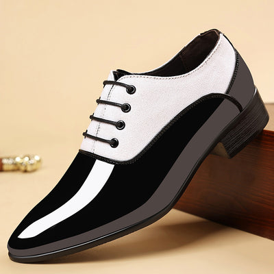 Zapatos Casuales para Hombre con Suela Suave y Acabado Brillante - Image 14