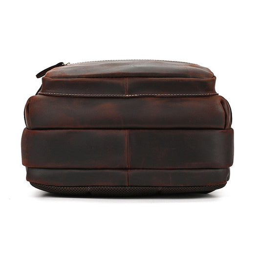 Mochila de Cuero Vintage para Hombre - Piel de Res Auténtica - Image 21