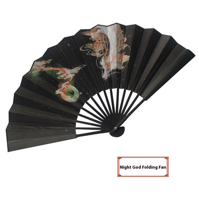 Abanico Plegable de la Serie Antigua Han Chinese Clothes Match - Image 16