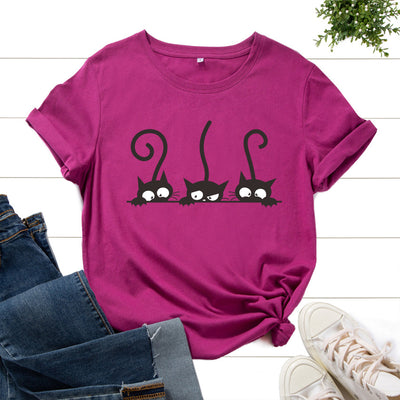 Camiseta de Algodón para Mujer - Manga Corta Perfecta para Verano - Image 7