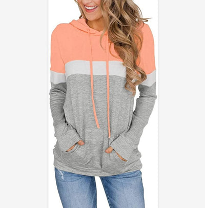 Sudadera Estampada con Capucha y Bolsillos para Mujer - Image 18