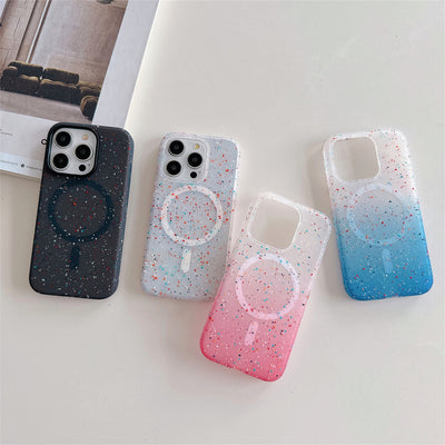 Funda Magnética de Silicona Líquida con Degradado de Colores - Image 13