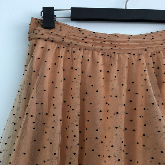 Falda de Malla con Lunares y Cintura Elástica Alta - Image 15