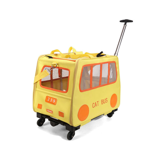 Carrito Transportín para Mascotas Plegable - Capacidad para Dos Gatos - Image 7