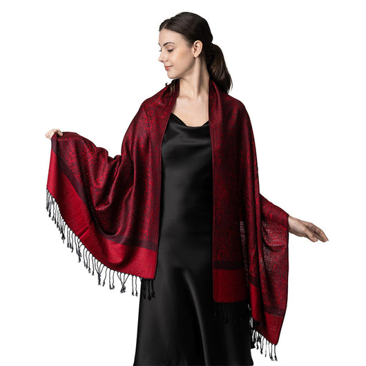 Elegante Chal Ligero de Lujo - Envolvente de Imitación Cashmere para Mujer - Image 54