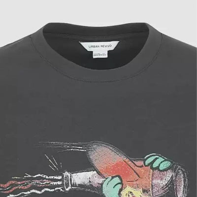 Camiseta Casual Estampada de Algodón para Hombre - Image 7