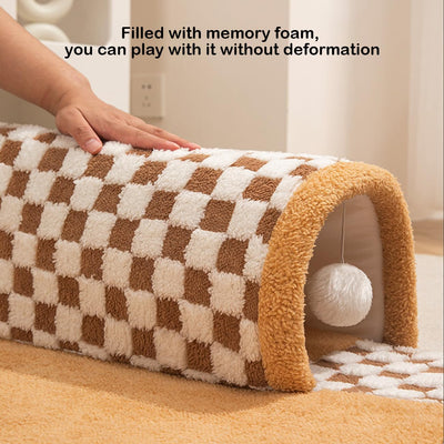 Cama Túnel 2 en 1 para Perros y Gatos - Diseño Abanico Acogedor - Image 4