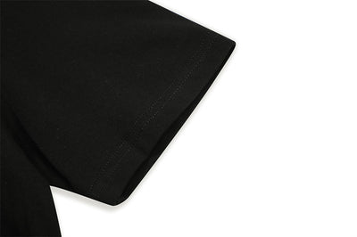 Camiseta Suelta de Manga Corta en Color Sólido para Hombre - Image 9