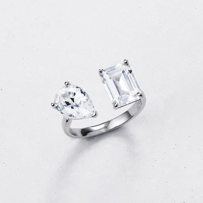 Anillo de Diseño Exclusivo Lujo Ligero para Mujer - Image 7