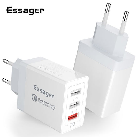 Cargador Rápido USB de 30W con 3 Puertos - Carga Simultánea - Image 6