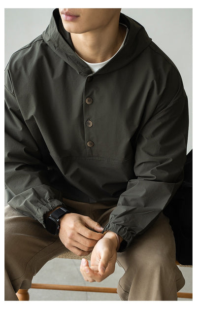 Chaqueta Impermeable de Montaña con Capucha para Hombre - Secado Rápido - Image 26