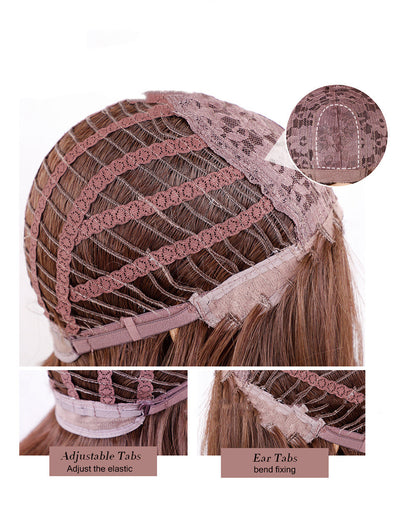 Peluca Larga Rizada con Flequillo Completo - Look Transformador Instantáneo - Image 10
