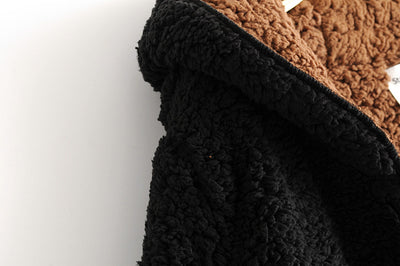 Bata Reversible de Felpa para Mujer - Image 12