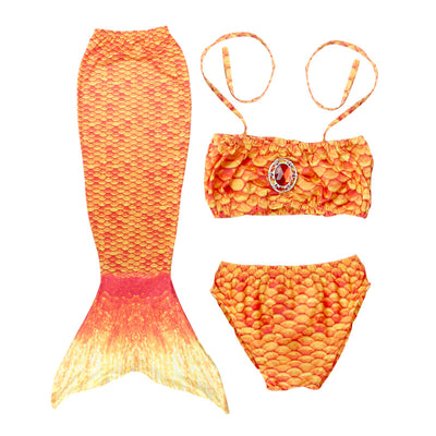 Conjunto de Bikini Cola de Sirena para Niñas - Mayoreo - Image 22