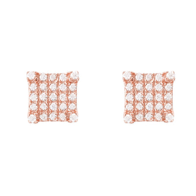 Aretes de Plata con Incrustaciones de Moissanita para Hombre y Mujer - Image 14