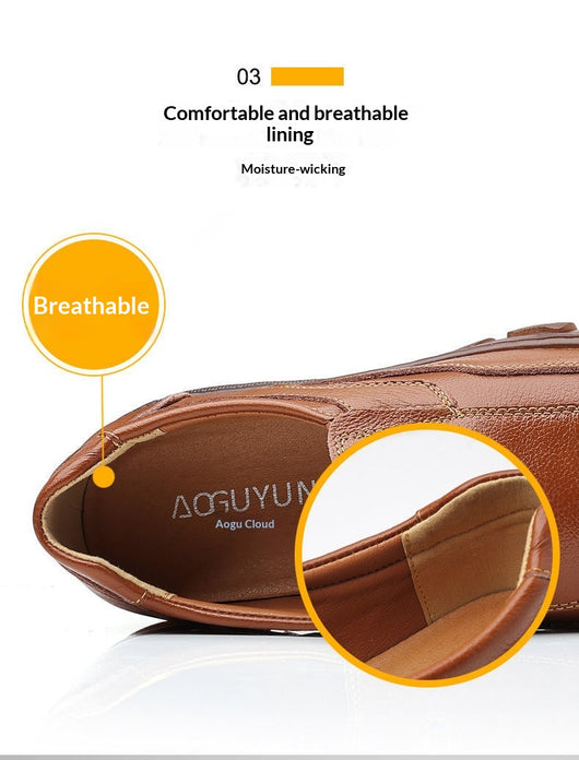 Zapatos de Cuero para Hombre con Suela de Tendón - Image 7