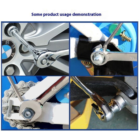 Kit de Herramientas Multifuncional para Reparación Automotriz con Llaves de Tubo - Image 2