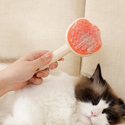 Cepillo de Vapor con Masaje para Perros y Gatos - Herramienta Eléctrica Deshedding - Image 11