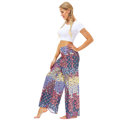 Pantalones Anchos Estampados con Corte Recto y Fit Holgado - Image 9