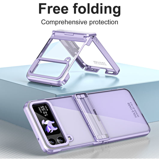 Funda Protectora con Pantalla Plegable y Bisagra Electrochapada Antigolpes - Image 3