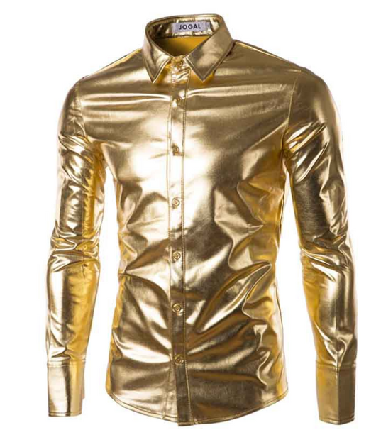 Camisa Negra Brillante - Image 3