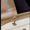 Trendy Boutique Snake Diamond Ring Cold Wind Index Finger Pequeño skirt platinum 5