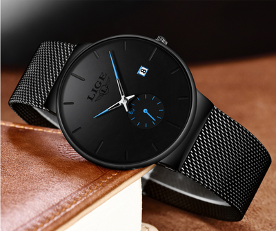 Reloj Deportivo de Malla Metálica con Movimiento de Cuarzo - Image 12