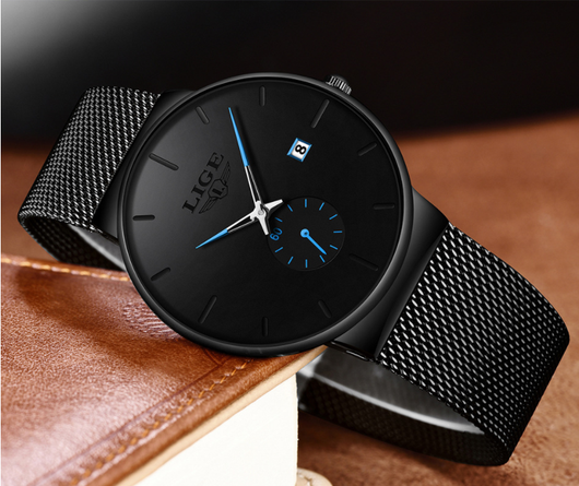 Reloj Deportivo de Malla Metálica con Movimiento de Cuarzo - Image 12