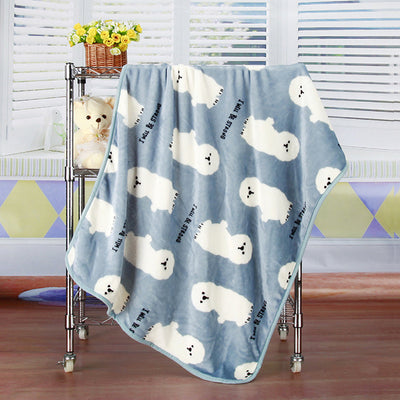 Manta Térmica de Franela Coral con Estampado - Ideal para Aire Acondicionado y Mascotas - Image 16
