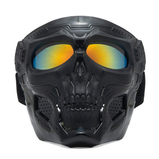 Gafas de Motociclismo Antiaire con Diseño Calavera Unisex - Image 23