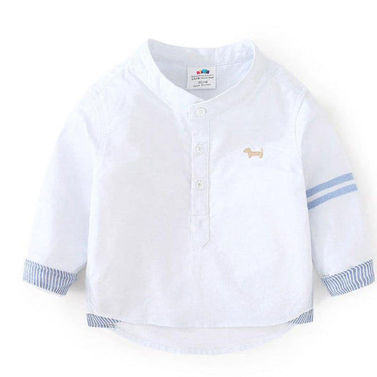 Camisa de Manga Larga para Niños - Colección Primavera Otoño