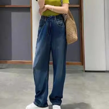 Jeans de Cintura Alta Elásticos para Mujer