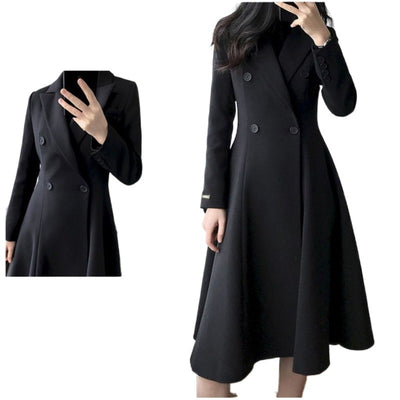 Abrigo Trench Coat Largo Talla Grande para Mujer - Colección Otoño - Image 5