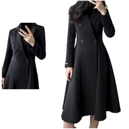 Abrigo Trench Coat Largo Talla Grande para Mujer - Colección Otoño - Image 5